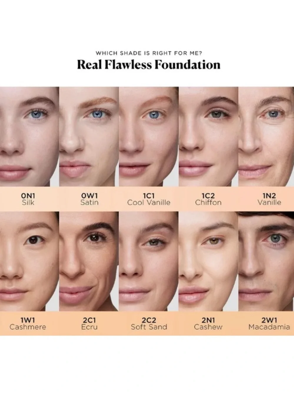 LAURA MERCIER Real Flawless Weightless Perfecting Foundation - 1N2 VANILLE
